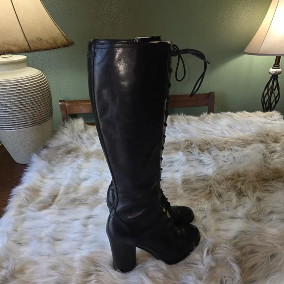 Frye Tall Parker Lace Up Boot - Picture 7 of 16